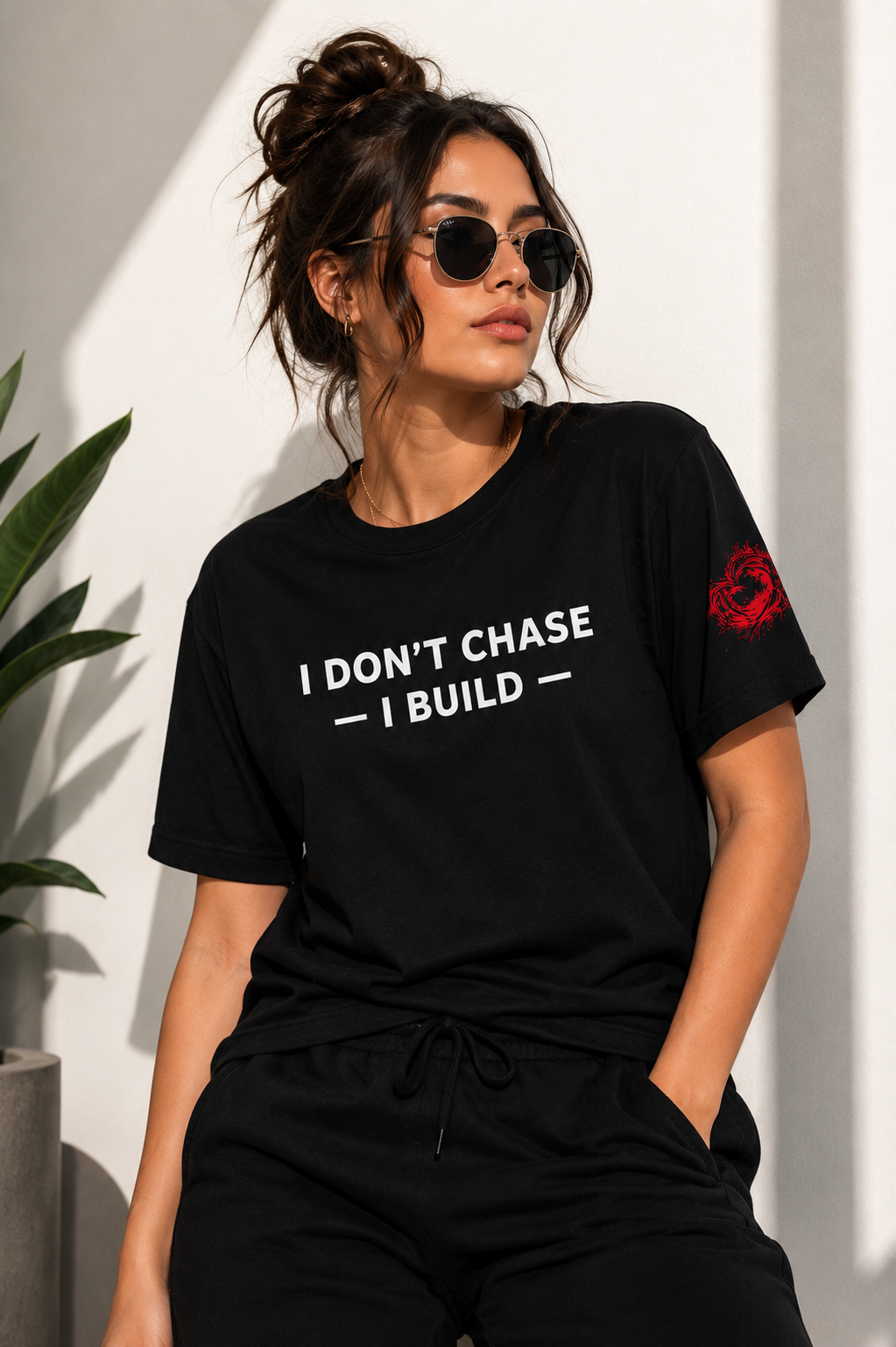 I Don’t Chase, I Build™ Graphic Tee