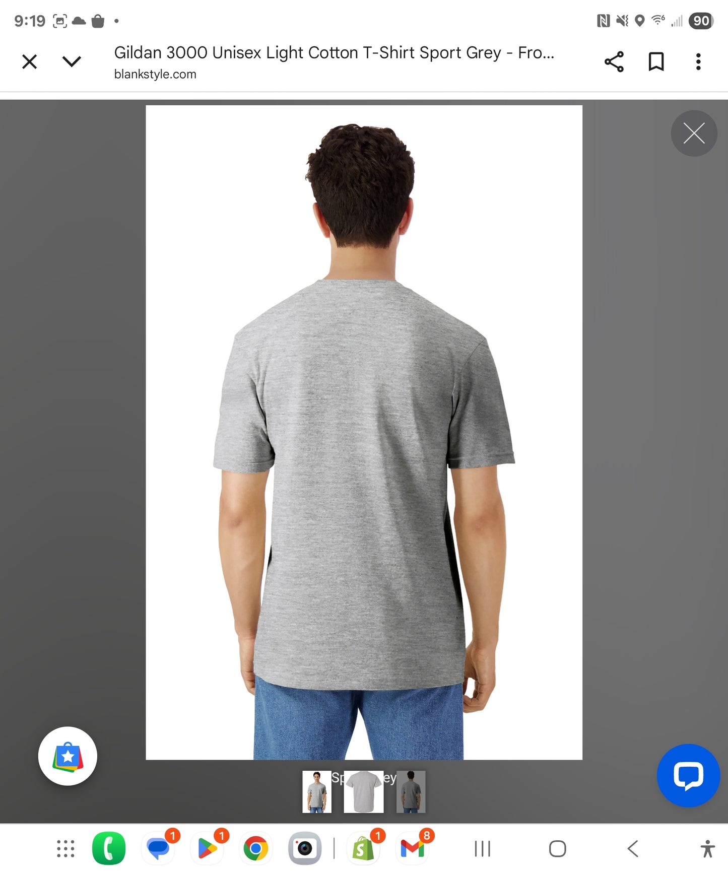Blank T-shirt