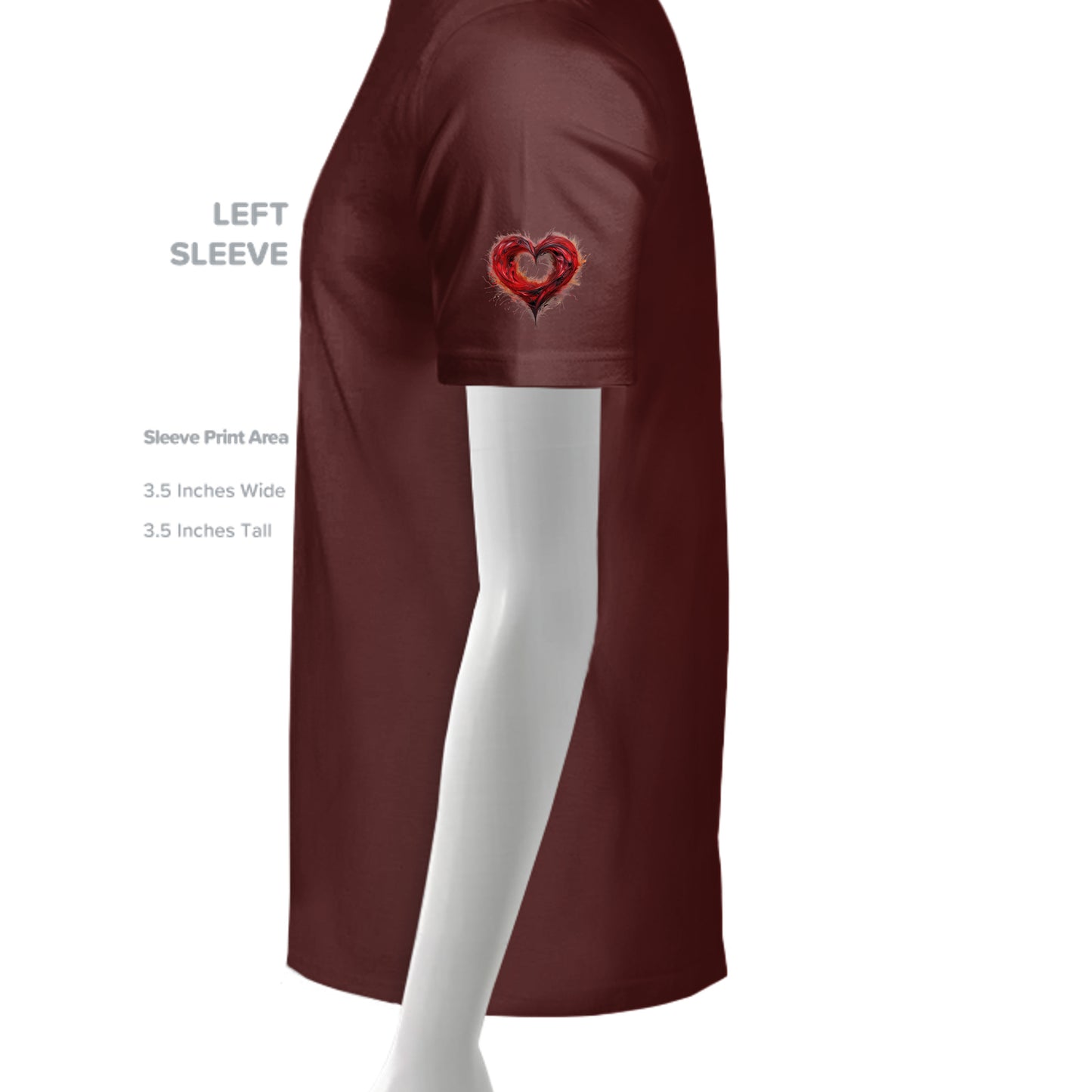 MAROON - 3001C - SLEEVE_LEFT
