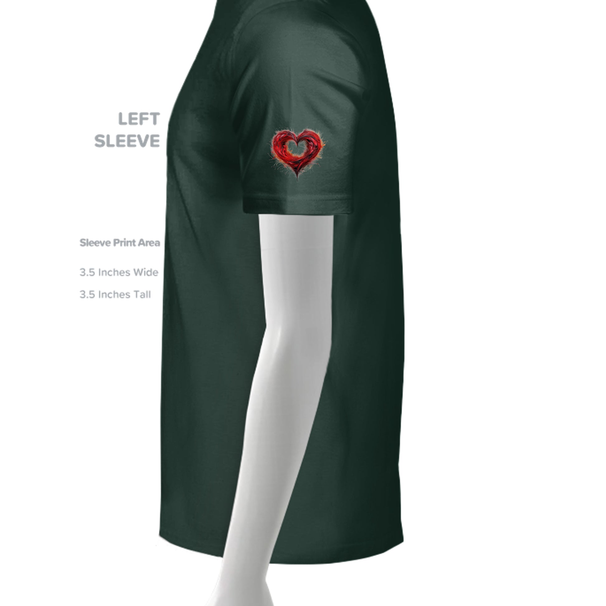 Hunter Green - 3001C - SLEEVE_LEFT